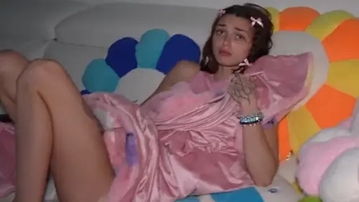 Daughter squirts on dads dick after watching scary movie