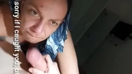 Real son Wanking to mom bra