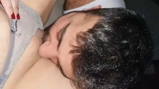 Mom getting licked