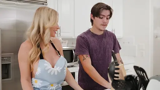Mother keeps wearing skimpy clothing around the house