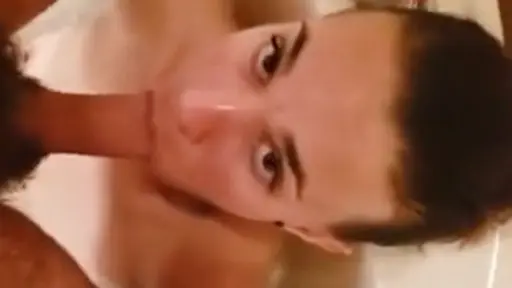 Dad joined me in the bath tub