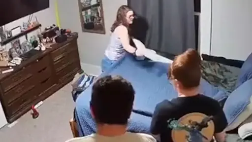Daughter learns the dirty way!
