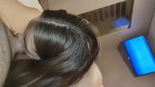 Daughter sucking dads dick again