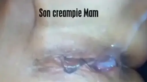 Creampie mom Real