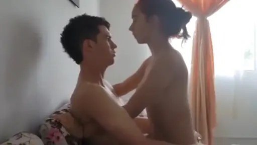 Sex with sister on the sofa