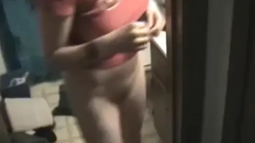Sister caught with no panties on