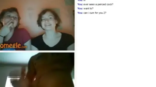 Two sisters Omegle fun!