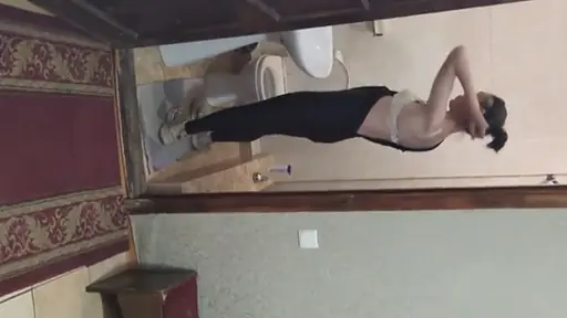 Son films his real mother