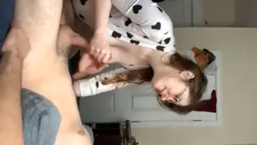 Sister loves sucking dick