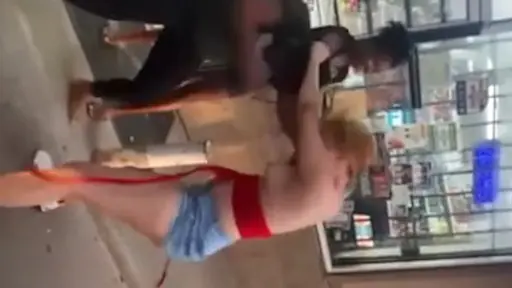 Black and White Street Fight