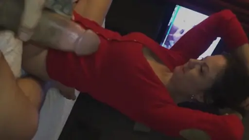Mom Struggles to Suck Adult Sons Cock