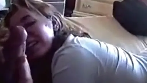 Smiling Mom With Sagging Breasts Sucks Her Actual Son’s Cock
