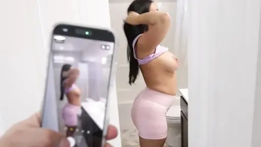 Busty Sister Catches Me Taking Pictures