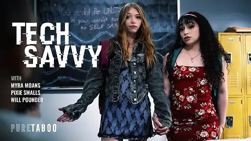 Desperate Teen Lesbians Letting Their Creepy Teacher Fuck Them Both To Stop A Cyberbully