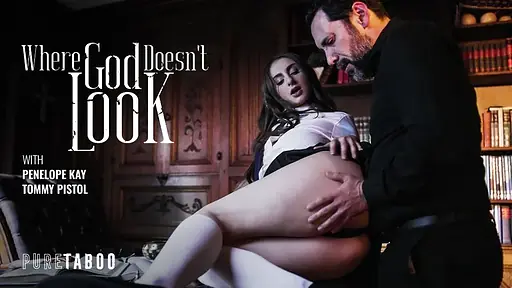Horny Coed Debating Anal Sin With Her Priest Finally Getting Fucked Hard