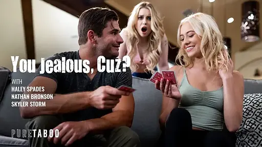 Jealous Cuz Watching Her Stepcousin Fuck Her Best Friend Raw All Night