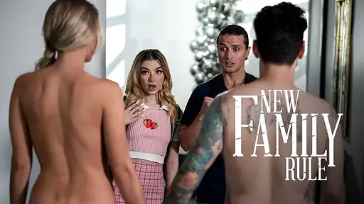Nudist stepmom and stepdad corrupting innocent stepkids into wild shameless family sex