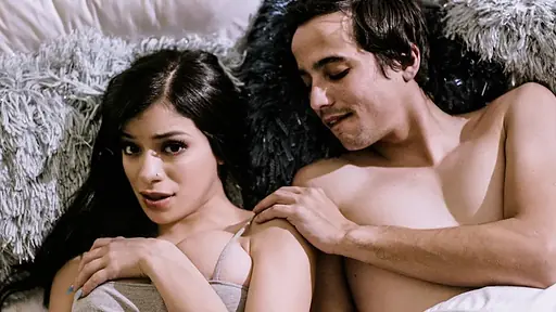 Betrayed By Her BFF Slumber Party Slut Lifts Top Spreading Legs For Him