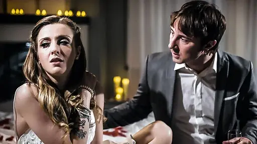 Blackmailed Bride Forced To Fuck Her Husband On Their Honeymoon After A Dark Hit And Run Secret
