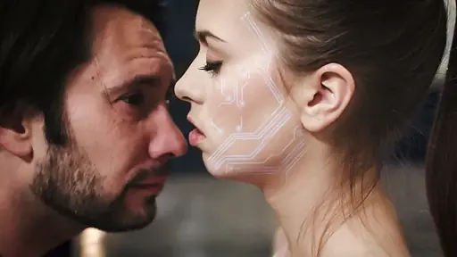 Grieving Widower Accepts Android Clone Daughter Then Fucks Her Until She Short-Circuits