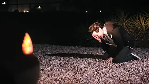 Trailer Trash Stepdad Catches Pregnant Stepsister Scheming While Mom Gets Fucked Outside