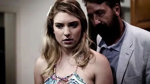 Shy Eighteen Year Old Sneaks Uncle Into Kitchen Then Fucks Him Behind Dads Back