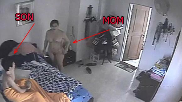 Xxx Beg Bob S - Shameless mom show son big bobs in the morning in his room | Full