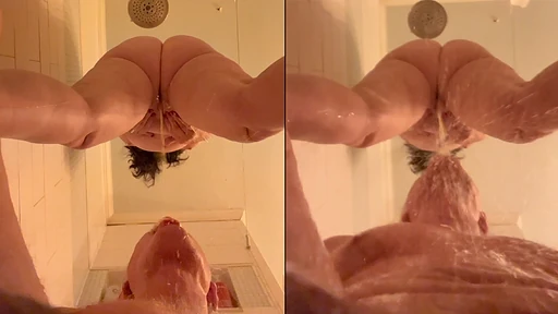 Hot-Ass BBW Mother Loves Pissing in My Mouth as Reward for Eating Her