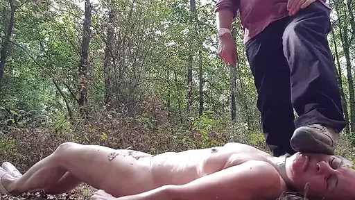 Backstabbing Mom Gets What She Deserves From Son, He Pissed On and Ass-Fucked in the Woods