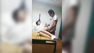 Crazy sister challenged her brother to fuck her in the hospital