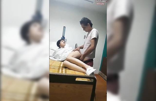 Crazy sister challenged her brother to fuck her in the hospital