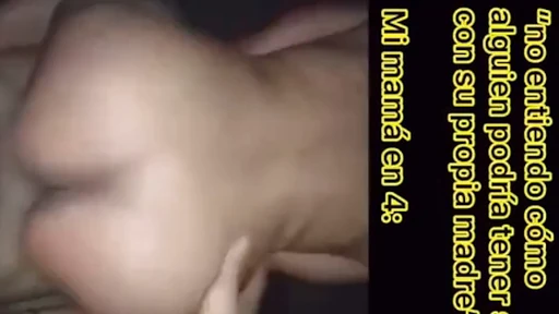 Incest mom got on top of sons dick and got fucked hard until orgasm